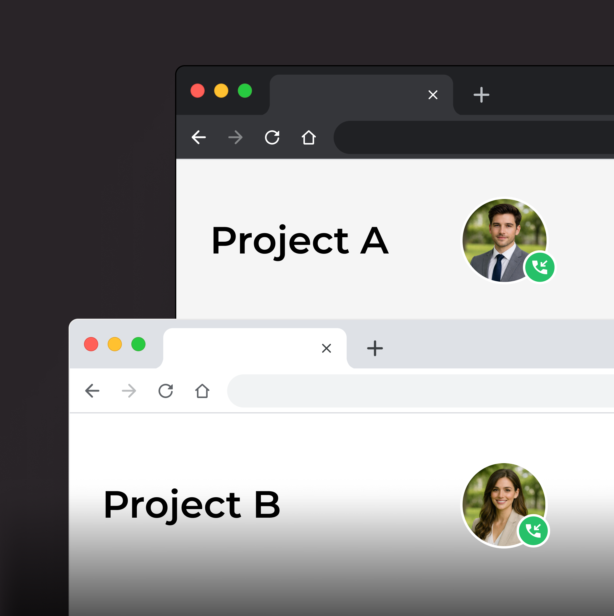 Project Marketers - AI agents for each project website